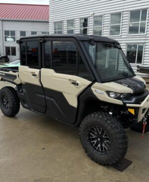 2025 Can-Am® Defender MAX Limited HD10 Desert Tan & Stealth Black
