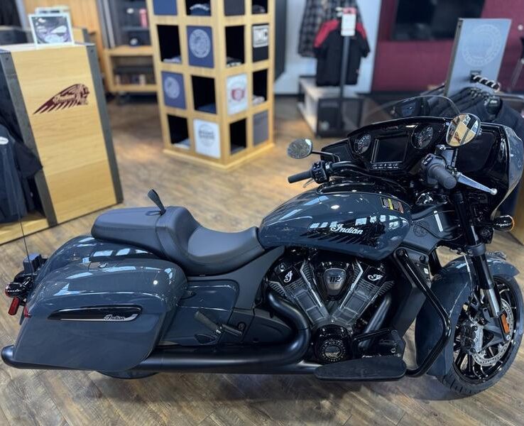 2025 Indian Motorcycle® Chieftain® PowerPlus Dark Horse® 112 Blue Dusk
