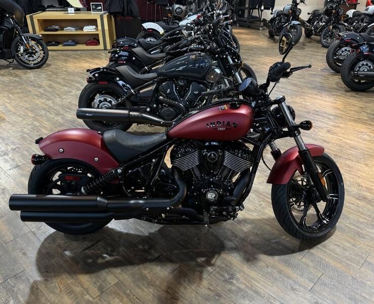 2025 Indian Motorcycle® Chief® Dark Horse® Sunset Red Smoke