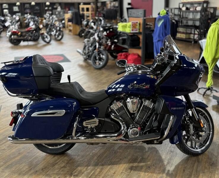 2025 Indian Motorcycle® Pursuit® Limited 112 Springfield Blue