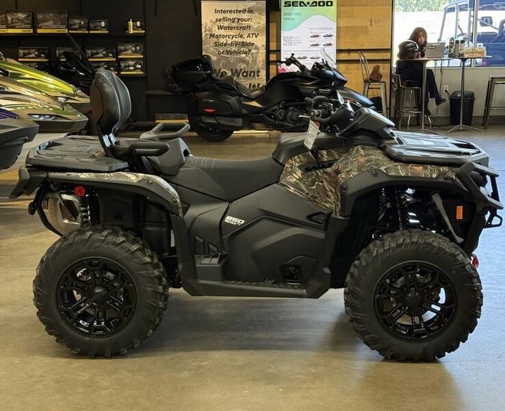 2026 Can-Am® Outlander MAX XT 850 Dark Wildland Camo